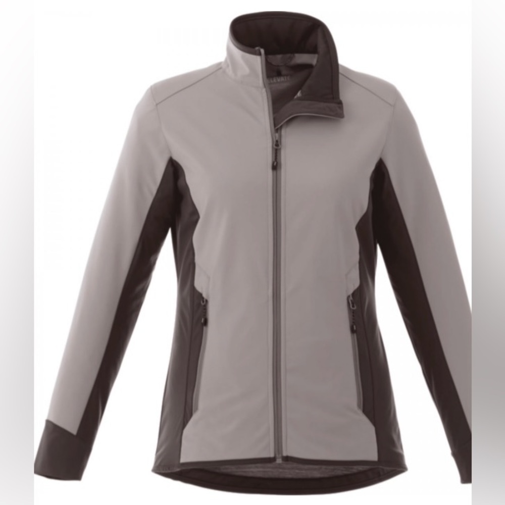 Elevate insulated softshell jacket. NWT size small. Water-repellent.